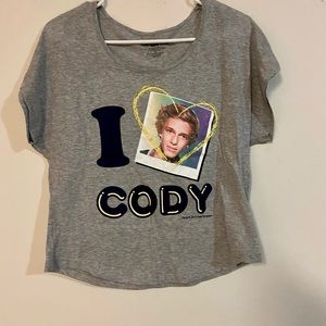 I love Cody crop top t-shirt